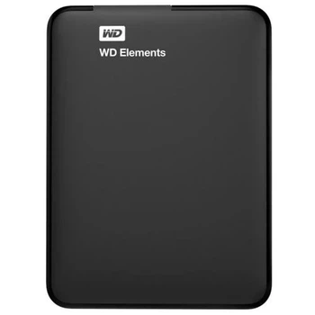 Внешний жесткий диск 1Tb Western Digital Elements Portable, Black (WDBUZG0010BBK-WESN)
