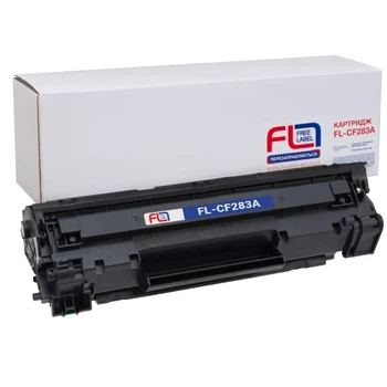 Картридж HP 83A (CF283A), Black, Free Label (FL-CF283A)
