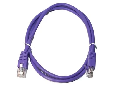 Патч-корд 1 м, UTP, Violet, Cablexpert, Cat.5e, CCA, PVC (PP12-1M/V)