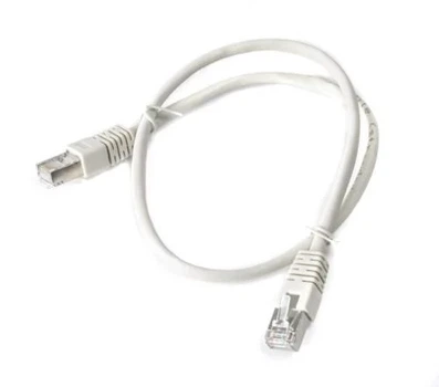 Патч-корд 0.5 м, FTP, Grey, Cablexpert, Cat.5e, CCA, PVC (PP22-0.5M)