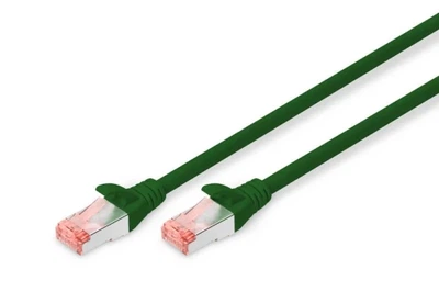 Патч-корд 5 м, S/FTP, Green, Digitus, Cat.6, Cu, LSZH (DK-1644-050/G)