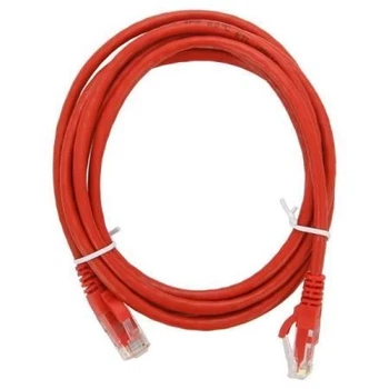 Патч-корд 5 м, UTP, Red, Cablexpert, Cat.5e, CCA, PVC (PP12-5M/R)