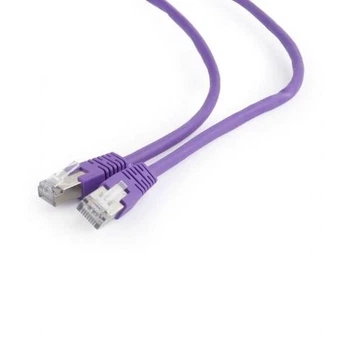 Патч-корд 0.5 м, FTP, Violet, Cablexpert, Cat.6, CCA, PVC (PP6-0.5M/V)