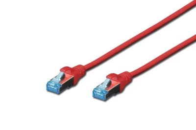 Патч-корд 5 м, SF/UTP, Red, Digitus, Cat.5e, Cu, PVC (DK-1531-050/R)