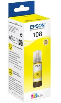 Чернила Epson 108, Yellow, 70 мл (C13T09C44A)