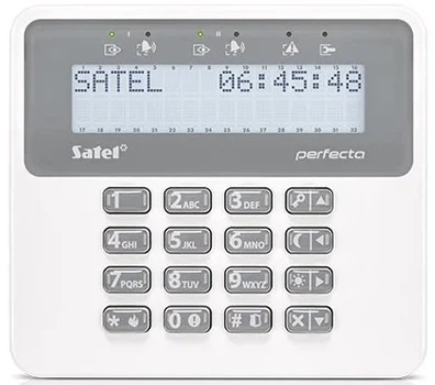 РК-маніпулятор Satel PRF-LCD Білий (5905033332287)