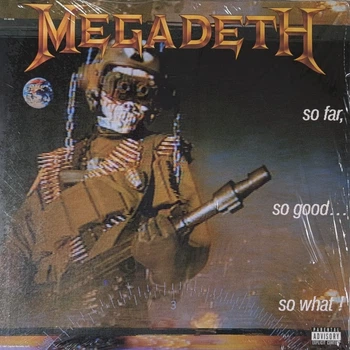 Вінілова платівка Megadeth - So Far, So Good... So What! Чорний
