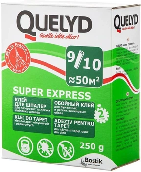 Клей для шпалер Quelyd Super Express — 250 гр.
