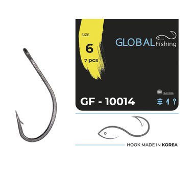 Крючок Global Fishing GF-10014 №6 7шт