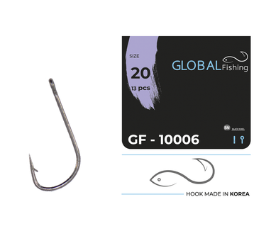 Крючок Global Fishing GF-10006 №20 13шт