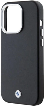Панель BMW Signature Wrapped Metal MagSafe BMHMP14L23PUFWK для Apple iPhone 14 Pro Black (3666339233235)