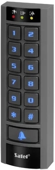 Клавиатура со считывателем Satel INT-SCR-BL (5905033331266)