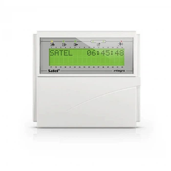 Клавиатура Satel INT-KLCD-W с ЖК экраном для ППК INTEGRA