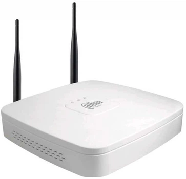 Сетевой видеорегистратор Dahua DH-NVR4104-W 4-канальный Wi-Fi поддержка до 4 камер удаленный доступ
