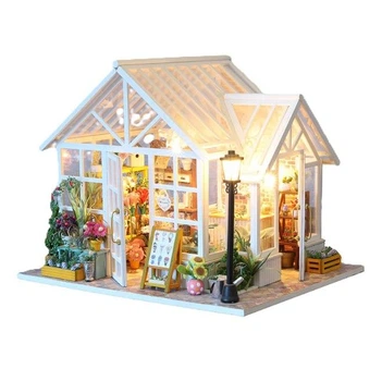 Румбокс Цветочный магазин Интерьерный конструктор Roombox DIY Flower Shop M-009
