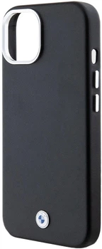 Панель BMW Signature Wrapped Metal MagSafe BMHMP15M23PUFWK для Apple iPhone 15 Plus \ 14 Plus Black (3666339233266)