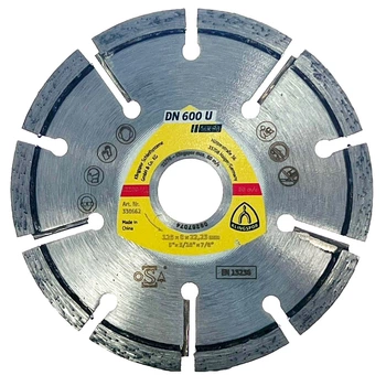 Алмазне коло Klingspor 125х8х22, 23 мм для прочищення швів DN600U Supra (330662)