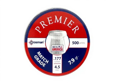 Пули Crosman Premier Match Grade 4,50мм, 0.51г, 500шт
