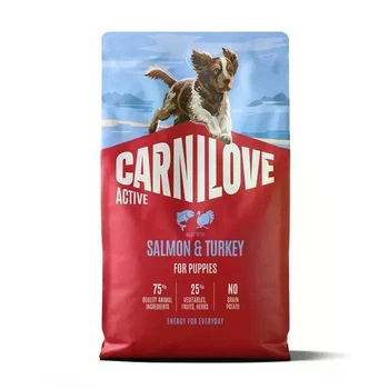 Сухий беззерновий корм для цуценят усіх порід Carnilove Dog Active Puppy з лососем та індичкою 4 кг (173698)