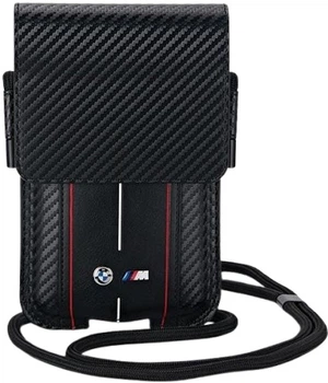 Чохол-сумка BMW Carbon Red Stripes BMPSP15XMSCAKR Black (3666339239688)