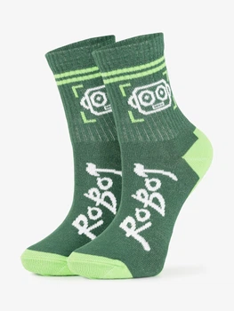 Носки средние для мальчика PremierSocks 16Д-1ВР 16-18 Зеленый shop (4820203391769)