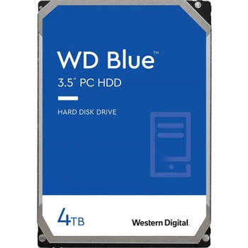 Жорсткий диск WD Blue HDD 4TB 5400rpm 256M SATA III (WD40EZZX)