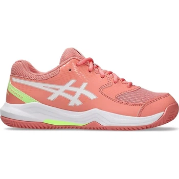 Кроссовки теннисные детские Asics GEL-DEDICATE 8 PADEL оранжево-бело-салатовые 37.5 1044A064-700