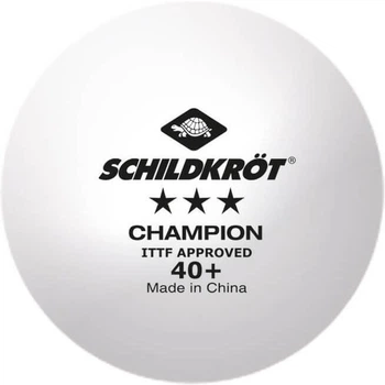 Мяч для настольного тенниса Donic CHAMPION ITTF 3* 40+ белый 608542