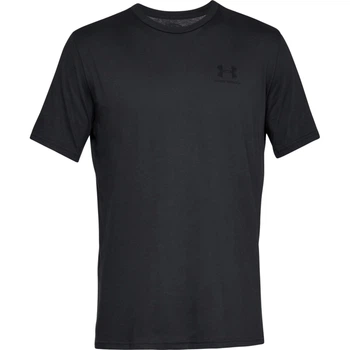 Футболка Under Armour LEFT CHEST LOGO черная XL 1326799-001