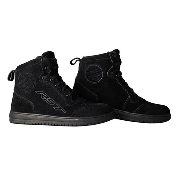 Мотообувь RST HiTop Moto Sneaker Mens CE Boot Black Suede - 44