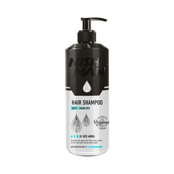 Шампунь проти випадіння волосся Nishman Anti-Hairloss Hair Shampoo, 480 мл