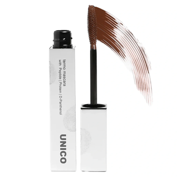 Термотушь с пептидами коричневая UNICO Termo Mascara with Peptides Brown 10 г