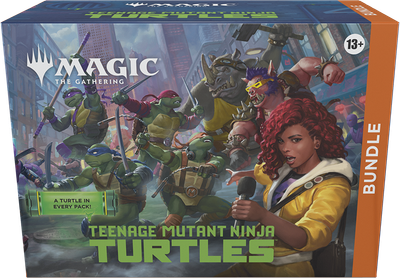 Катрочная игра Wizards of the Coast Magic the Gathering: Підлітки - мутанти черепашки-ніндзя (195166308357)