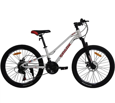 Велосипед AL 24" Spark ROAD, Disk рама 12" белый (239978)