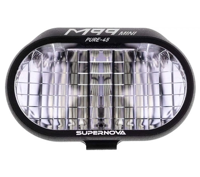 Передня фара электровелосипеда Supernova M99 Mini Pure-45, черная (5918B)