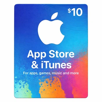 Карта пополнения iTunes|App Store| Gift Card $10 (США/USA)