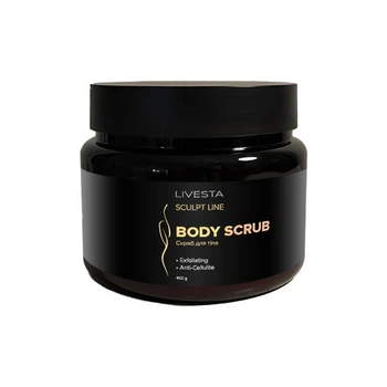 Антицелюлітний скраб для тіла LIVESTA Sculpt Line, 450 г