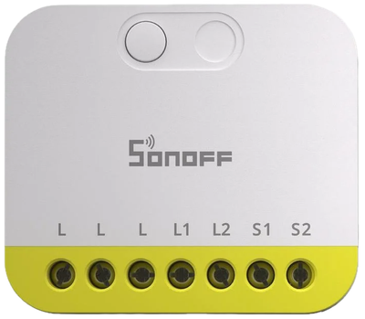 Inteligentny mini przełącznik bez N Sonoff ZigBee Dwukanałowy MINI-ZB2GS-L (6920075743463)