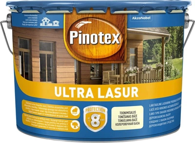 Lazura do drewna Pinotex Ultra Lasur 10 l Mahoniowa (4740182709365)