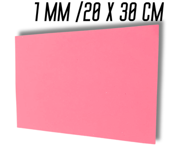 Фоамиран FROM FACTORY FFM матовый 1мм/20х30см Розовый