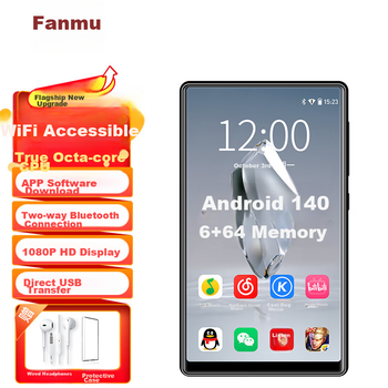 Плеер FAMUE BF66 умный MP3/MP4 с Wi-Fi, Android 14, 6+64 ГБ