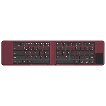 Клавиатура беспроводная BOW HB168 Touch Bluetooth Red