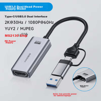 Карта захвата видео Hagibis MS2130 для Switch2 HDMI Type-C 4K PS5