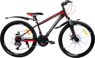Велосипед Crossride Faith MTB ST 24" 13" 2026 Красный (4080-130-2)