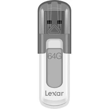 USB Флеш-накопитель Lexar JumpDrive V100 64GB USB-А 3.2 (LJDV100-64GABGY) [164421]