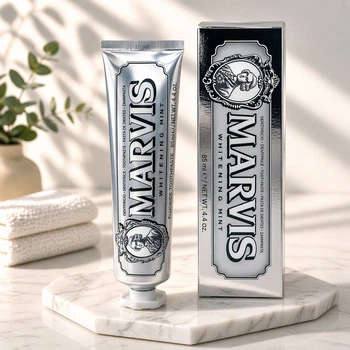 Зубная паста Marvis отбеливающая (мята), 85 мл