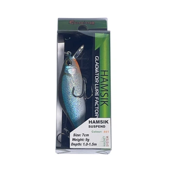 Воблер GLADIATOR \"HAMSIK\" 7cm.9g Цвет 41,7407000001274
