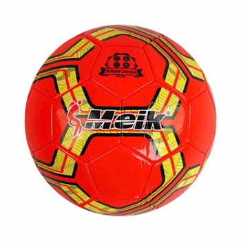 Футбольный мяч, размер №5, мягкий PVC, 300–320 г, C 55994-3, красный