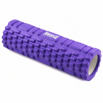 Масажний ролик (роллер) PowerPlay 4342 Massage Roller Фіолетовий (30x10см.)