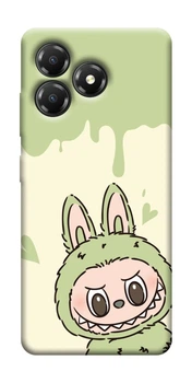 Чехол Labubu green для ZTE Blade A36